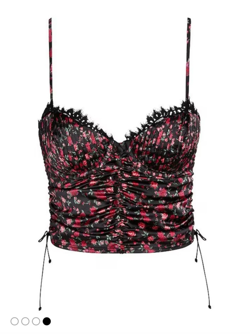For Love And Lemon Melrose Bustier Floral Top Size XS